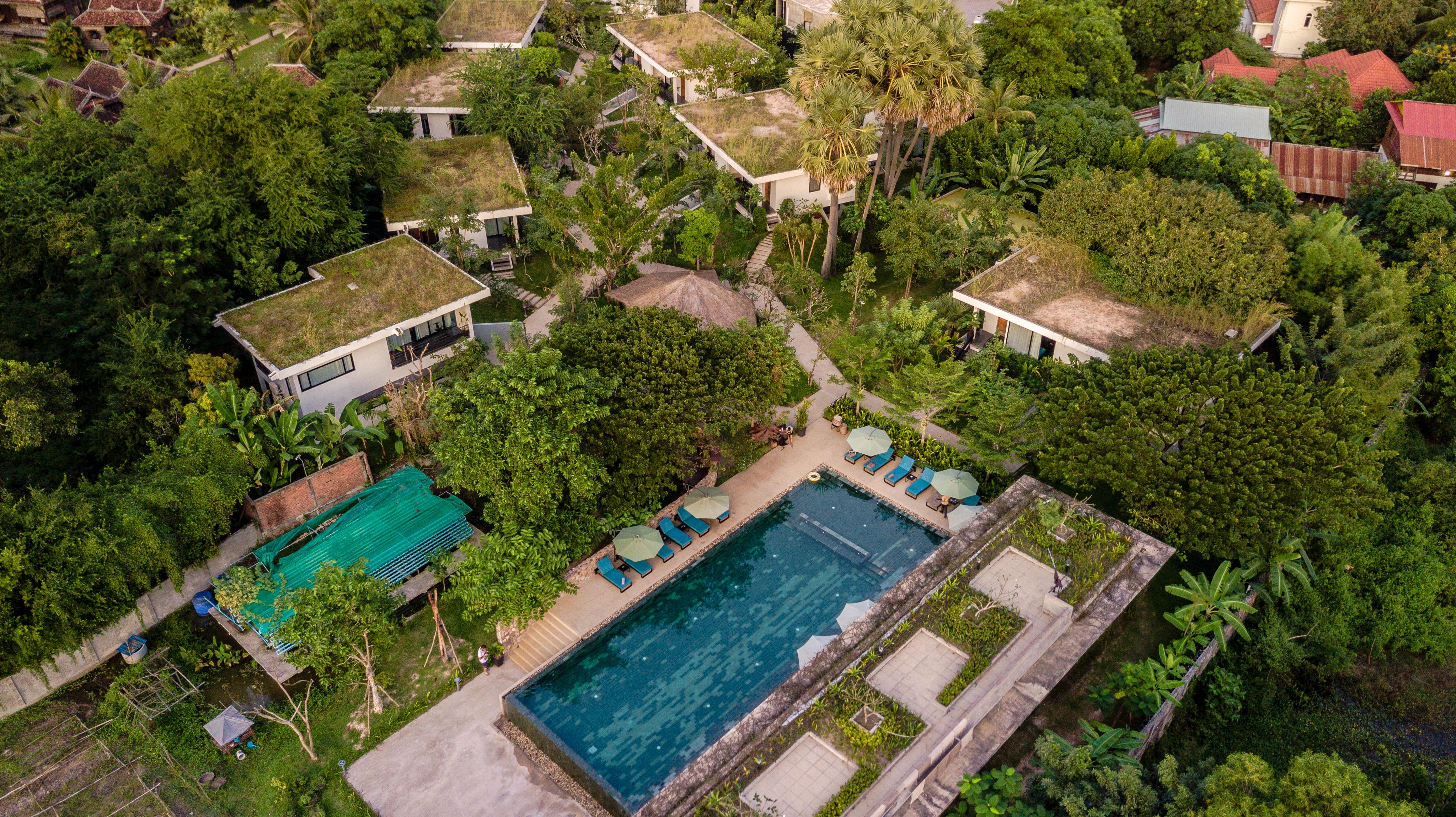 Hillocks Hotel & Spa Siem Reap Bagian luar foto