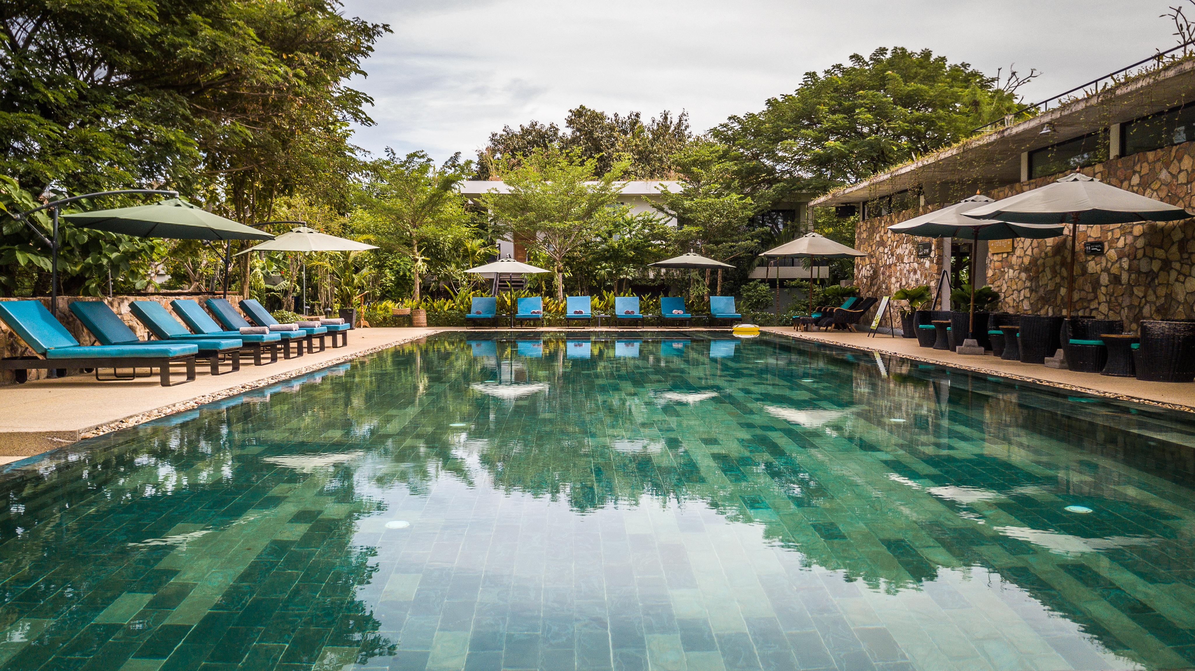 Hillocks Hotel & Spa Siem Reap Bagian luar foto